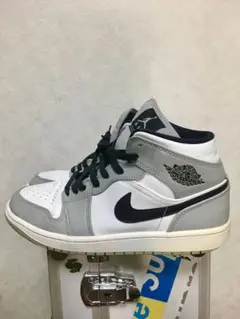 NIKE AIR JORDAN 1 MID ライトスモークグレー 26.5