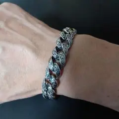 シルバーチェーン　ブレスレット　新品未使用