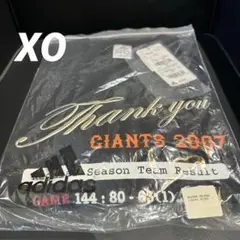【新品未使用】希少　ジャイアンツ　2007 メンズ半袖tシャツ　黒