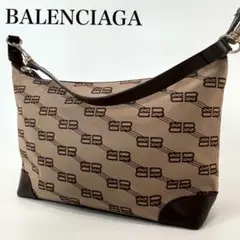 【美品】BALENCIAGA アクセサリーポーチ ハンドバッグ ナイロン 軽量