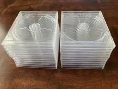 透明CD/DVDケース 10mm厚20枚セット