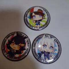 ホロライブ　缶バッジ 3個セット