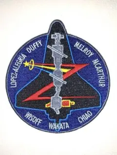 NASA スペースシャトル STS-92 ディスカバリー 若田光一 ワッペン
