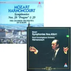 アーノンクール モーツァルト 交響曲38番～41番 2CD