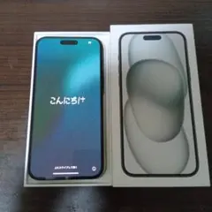Apple iPhone １５プラス スペースブラック 本体