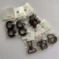 ハトメ・カシメ・ショルダーパーツ　セット
