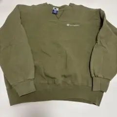 Champion オリーブ トレーナー Lサイズ