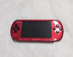PSP本体 レッド ブラック 　ジャンク品