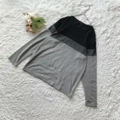 ✨美品✨ (LL) 長袖カットソー オーバーサイズ クルーネック ゆったり 秋