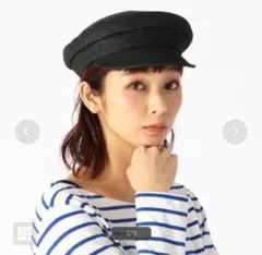 コムサイズムレディス●（COMME CA ISM） マリン キャスケット
