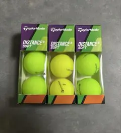 TaylorMade DISTANCE+ SOFT ボール 3✖︎3