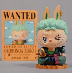 ONEPIECE×LABUBUコラボフィギュア POPMART ゾロ