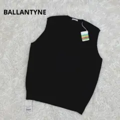 【新品未使用】バランタインカシミア・カシミヤ・ニット・ベスト・Vネック・46