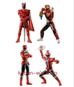 全４種 コンプ HG スーパー戦隊シリーズ Vol.1 フィギュア ガチャ Ｋ