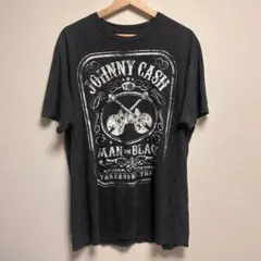 ジョニー・キャッシュ マイ・イン・ブラック Tシャツ 半袖　USA