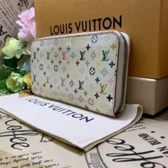 ルイヴィトン マルチカラー ジッピーウォレット ラウンド 長財布 EI501