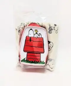 【新品】 DHCオリジナルスヌーピーチャーム付きエコバッグ ナチュラル