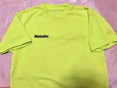 Nittaku 卓球ユニフォーム ドライTシャツ M ライトグリーン ニッタク