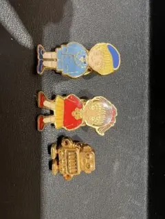エナメルピンバッジ3個セット