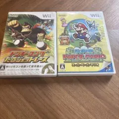 Wii ドンキーコング トロピカルフリーズ & スーパーペーパーマリオ