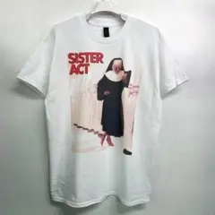 天使に・ラブソングを… Sister Act ［XLサイズ］Tシャツ White