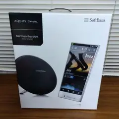 harman kardon スピーカー AQUOS CRYSTAL 世界初のフレームレス設計スマホ「AQUOS CRYSTAL」は標準セット
