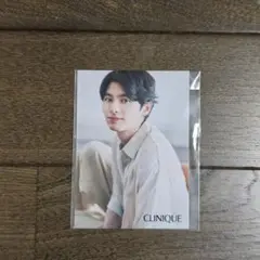 本田響矢　CLINIQUE クリニーク限定 ノベルティ フォトカード