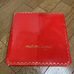 新品未使用 Cartier ロゴスカーフ