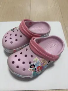 サイズ8 Crocs ディズニープリンセス サンダル ピンク　15.5㎝相当
