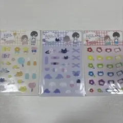 ぬいぐるみ用 ぬい活 フェルトシール 3種セット