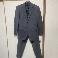 Legman ビジネススーツ グレー ストライプ　A6
