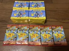 マクドナルドハッピーセット ポケモンカード5パック+第一弾おもちゃ4種コンプ
