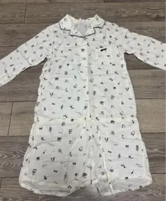 パジャマ オールインワン ショートパンツ 前開き トリンプ