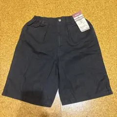 【新品】【無印良品】　子供　ハーフパンツ　黒