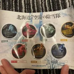 北海道空港　除雪隊ステッカー　非売品　希少　限定