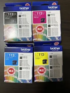 brother ブラザー工業 純正インク LC113 4色セット