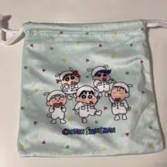 【新品/未使用/タグ付き】クレヨンしんちゃん かすかべ防衛隊 巾着