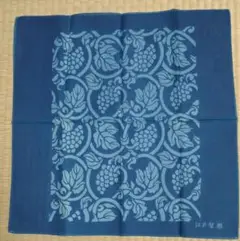 江戸型染め　 ハンカチ