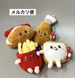 ファストフード　マスコット　ぬいぐるみ