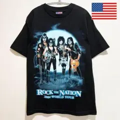 KISS キッス バンドTシャツ　2004 WORLD TOUR M