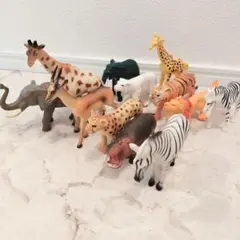 動物フィギュアセット 12体　まとめ売り