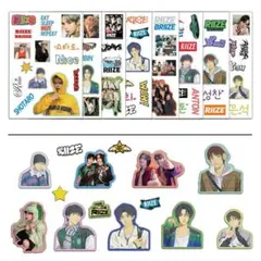 【８シート】ライズ　Riize シールステッカー　セット