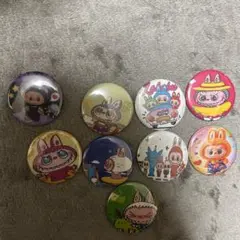 キャラクター缶バッジ 9個セット