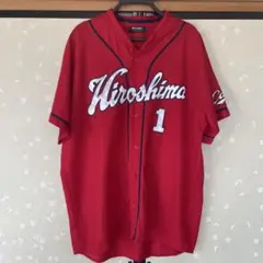 広島東洋カープ　1鈴木誠也 ユニフォーム DESCENTE