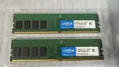 Crucial DDR4-2666 8GB ×2枚 W4U2666CM-8G