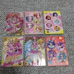 プリキュア　カード6枚　プリキュアオールスターズ他