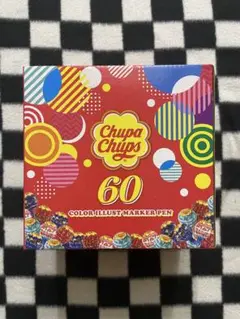 チュッパチャプス カラーイラストマーカーペン 60色入り