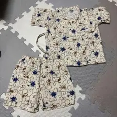90cm くわがた カブトムシ 甚平 浴衣