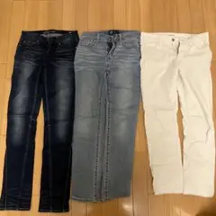 ボトムス　3点セット　リーバイス、グローバルワーク、GAP