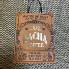 日本未上陸 BACHA COFFEEの紙袋